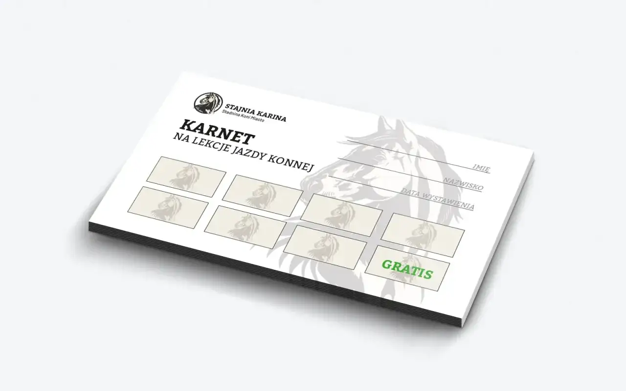 Karnet na lekcje jazdy konnej. Sprawdź, ile kosztuje nauka jazdy konnej i zbieraj pieczątki!