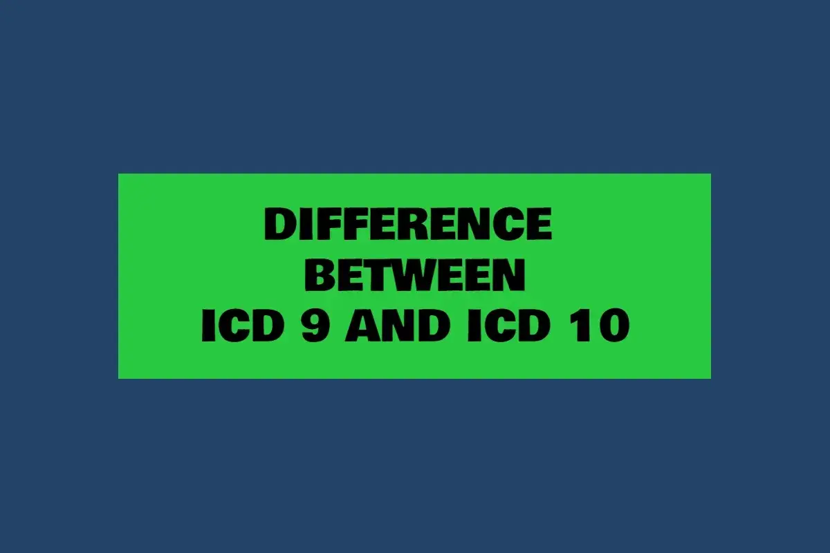 ICD-9 vs ICD-10 porównanie