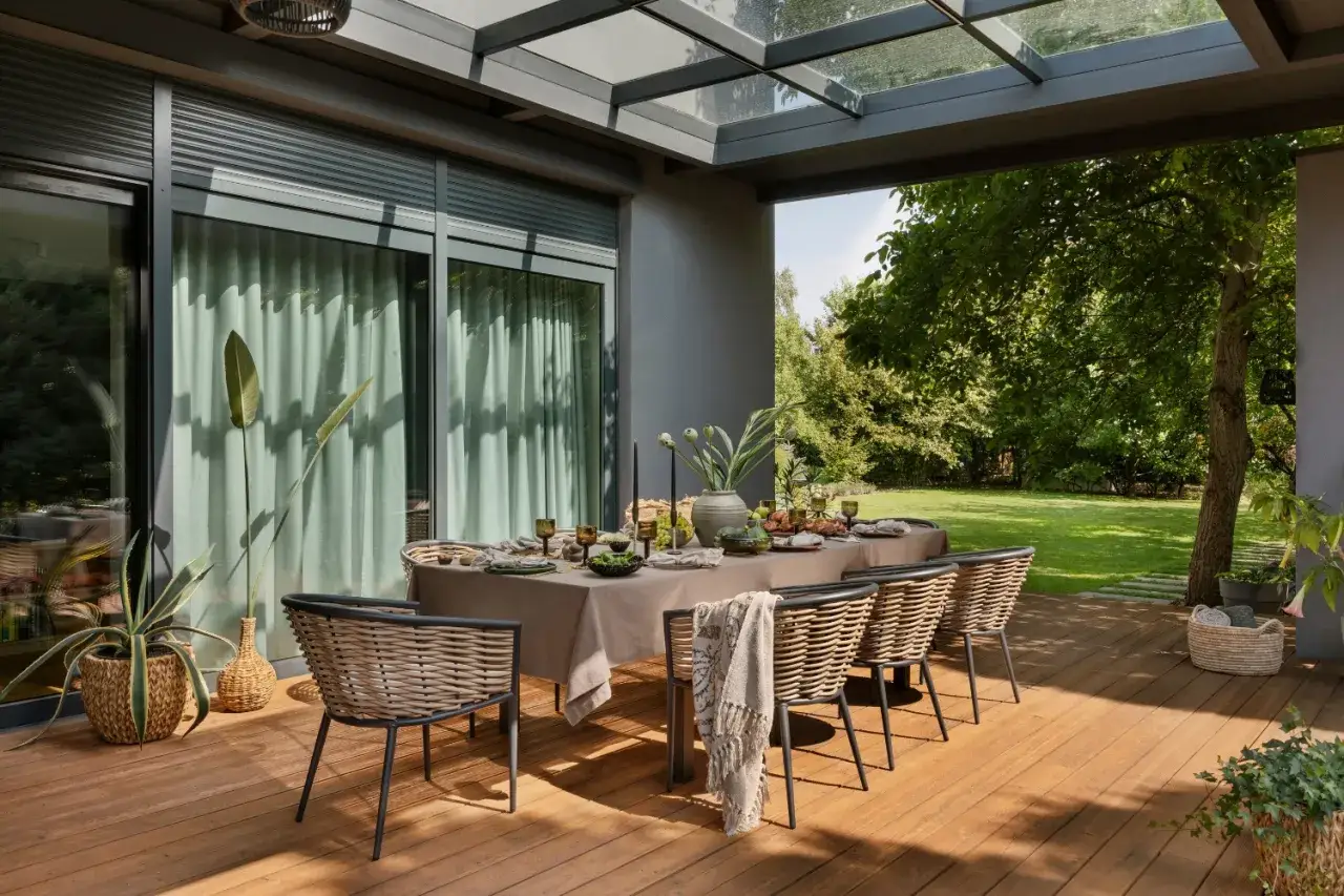 nowoczesne zadaszenia tarasów trendy 2026