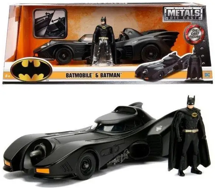 Różne typy zabawek Batmobil
