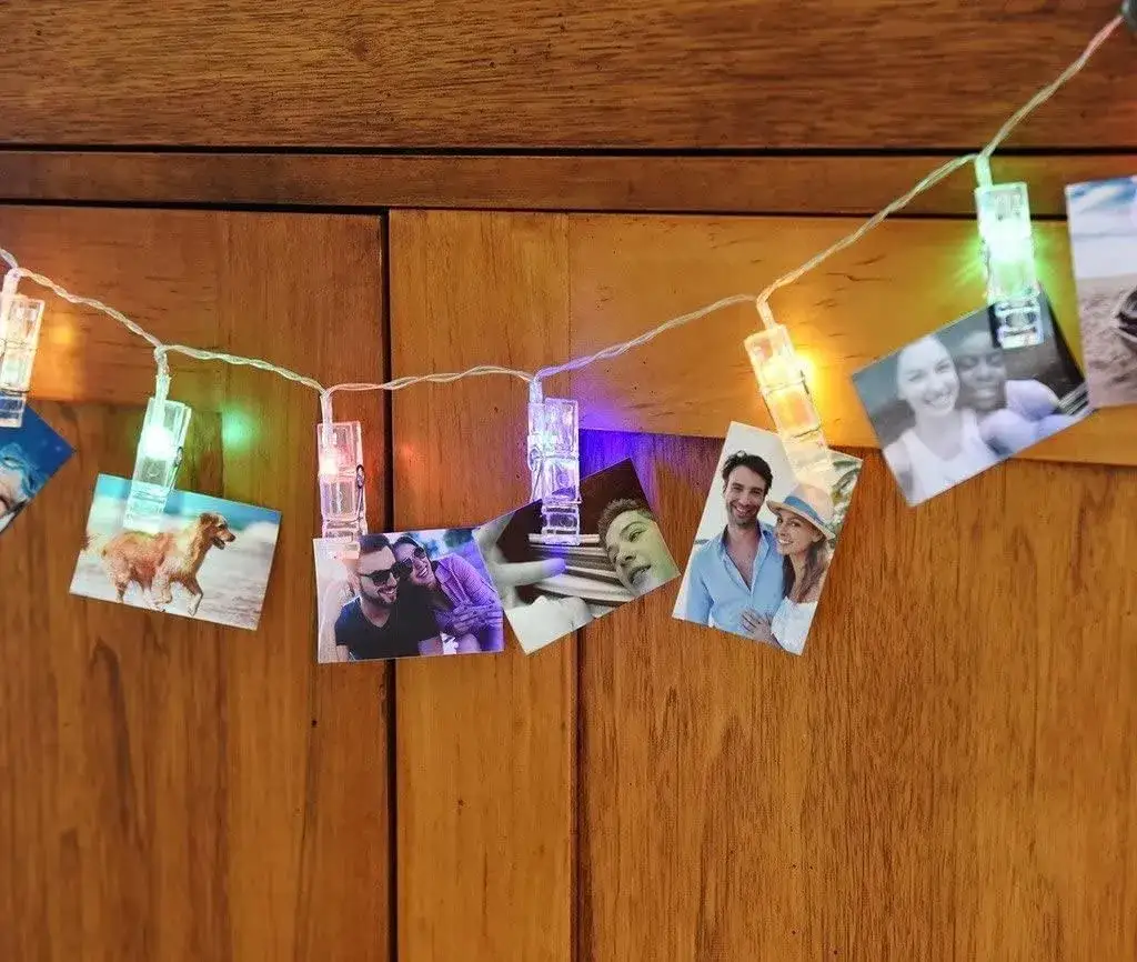 girlanda ze zdjęć polaroid LED