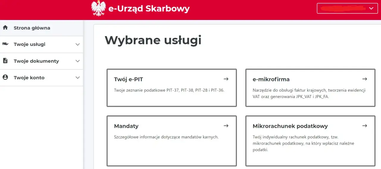 e-Urząd Skarbowy PIT-28