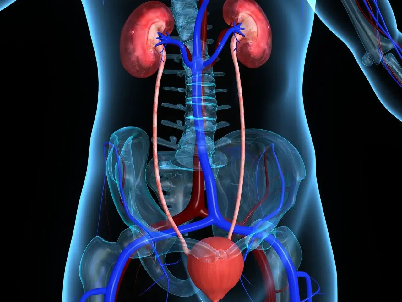 Układ moczowy grafika anatomia