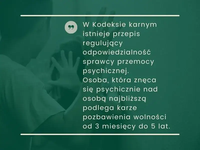 Jakie dowody na znęcanie psychiczne