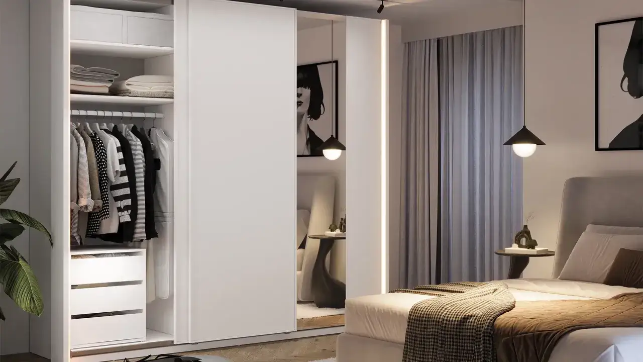 Zdjęcie Jaką szafę do sypialni wybrać, aby uniknąć bałaganu i kosztów?