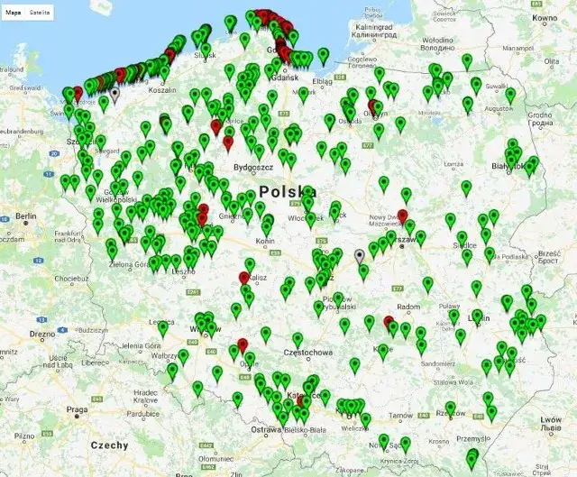 Zdjęcie Gdzie sinice nad Bałtykiem? Aktualna mapa zamkniętych kąpielisk 2025