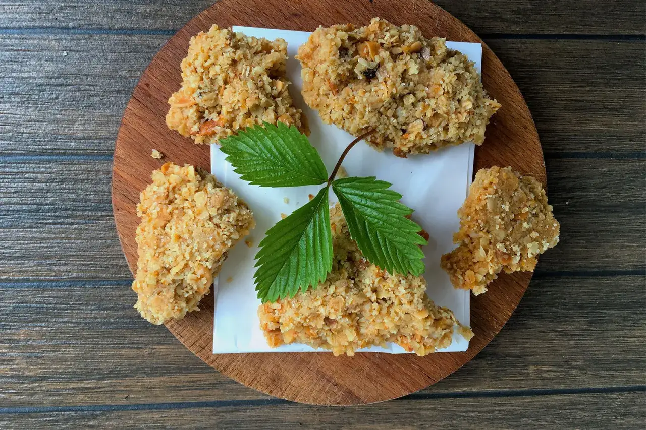 Zdjęcie Pyszne ciasteczka owsiane bezglutenowe przepis na zdrowy deser