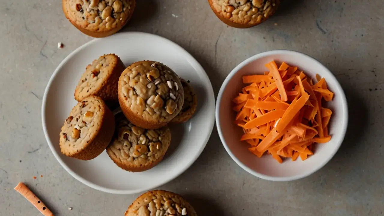 Zdjęcie Muffinki bananowe BLW: Zdrowe opcje dla niemowląt i dzieci w wieku rozszerzania diety