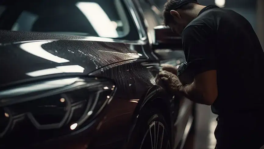 Zdjęcie Dlaczego lakier samochodowy się marszczy? Poznaj przyczyny i zapobiegaj