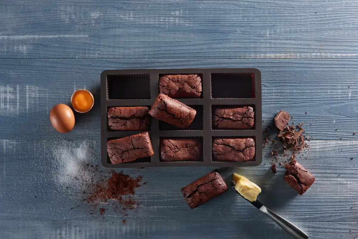 brownie z formy silikonowej