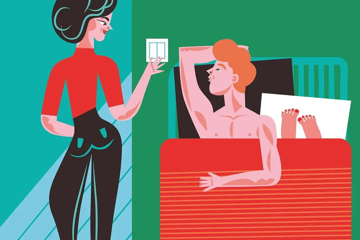 Rodzic tłumaczy dziecku, dlaczego pewne pomysły są niemożliwe do zrealizowania