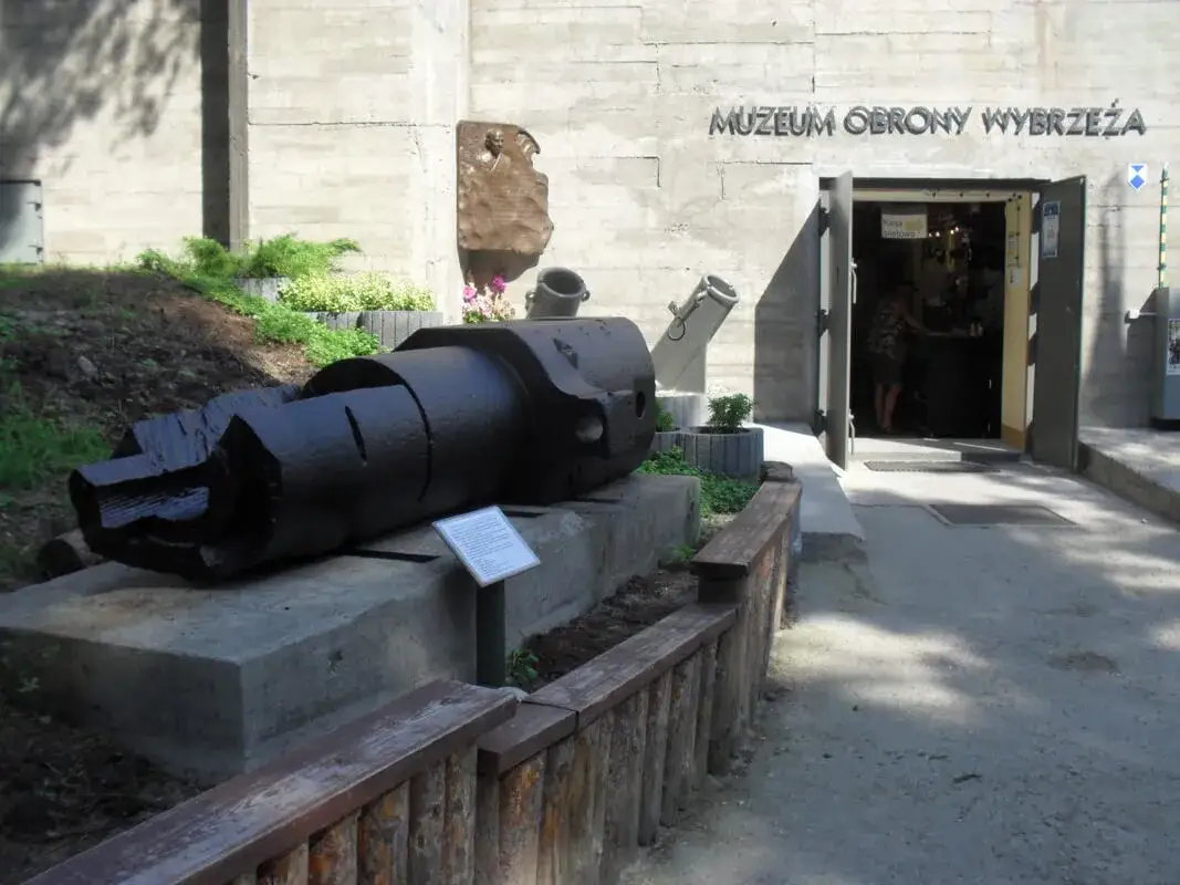 Muzeum Obrony Wybrzeża Hel armata