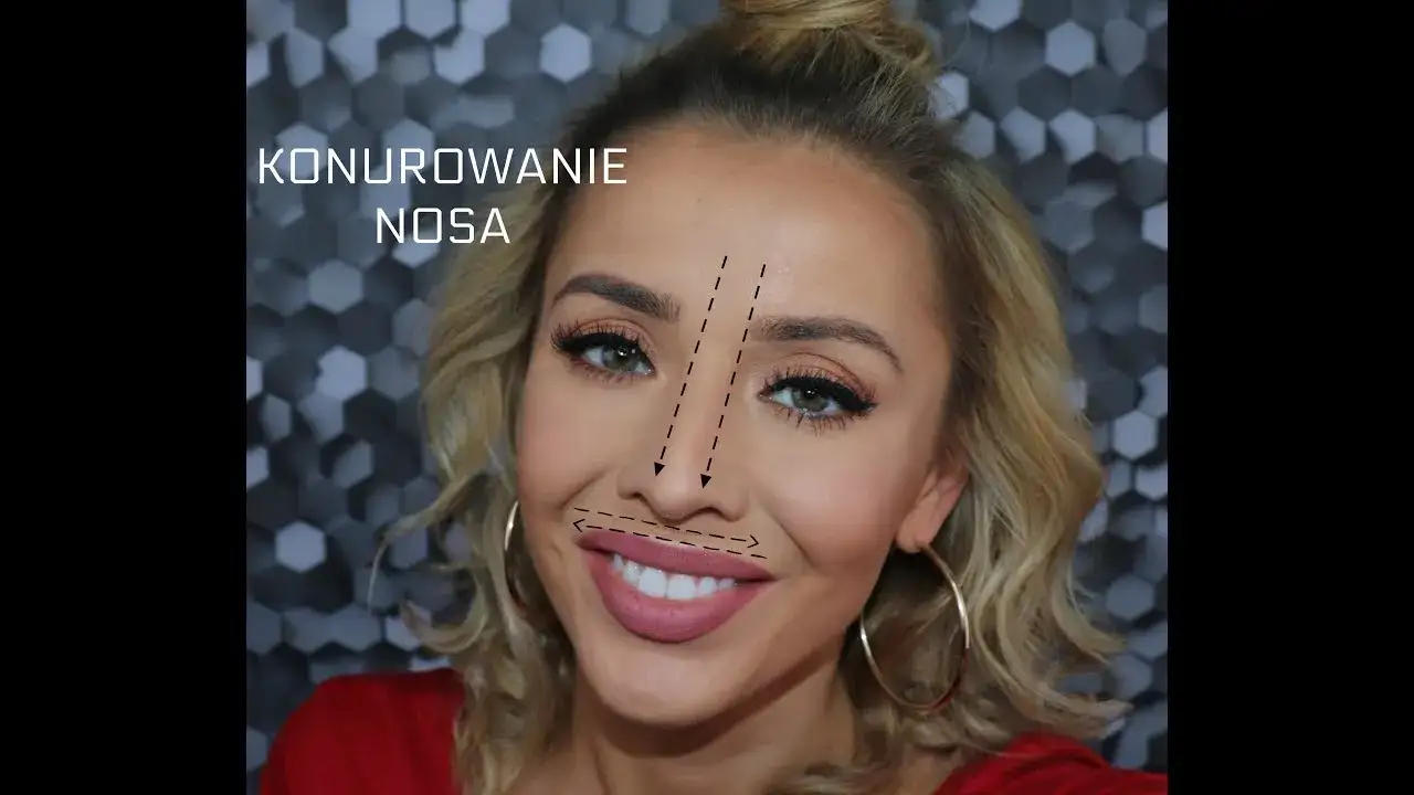 Zdjęcie Jak zwęzić nos makijażem: 9 skutecznych technik konturowania