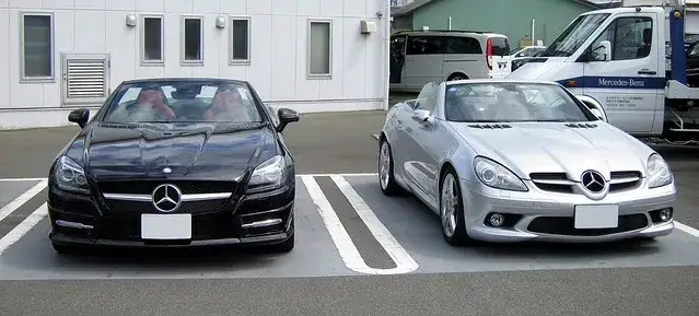 Mercedes SLK R170 R171 R172 porównanie
