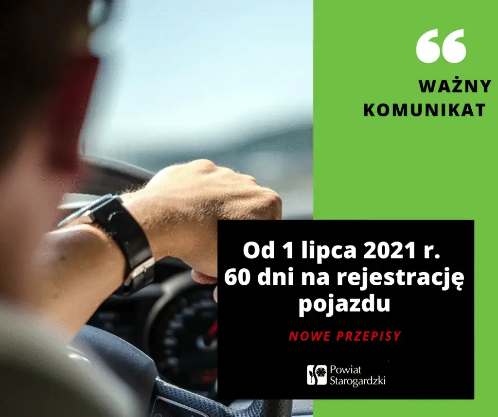 kalendarz terminy przerejestrowanie samochodu