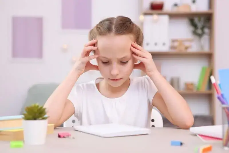 dziecko z problemami z koncentracją