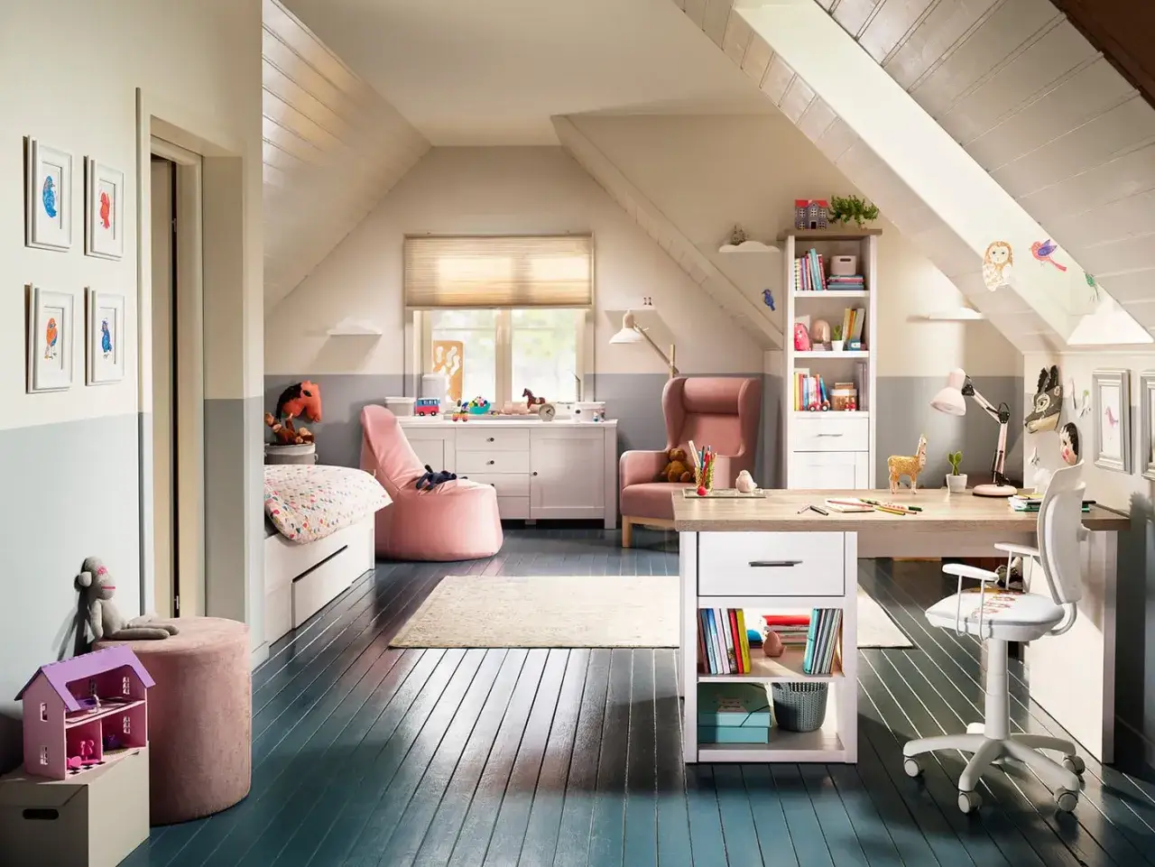 parapet kącik czytelniczy dla dziecka