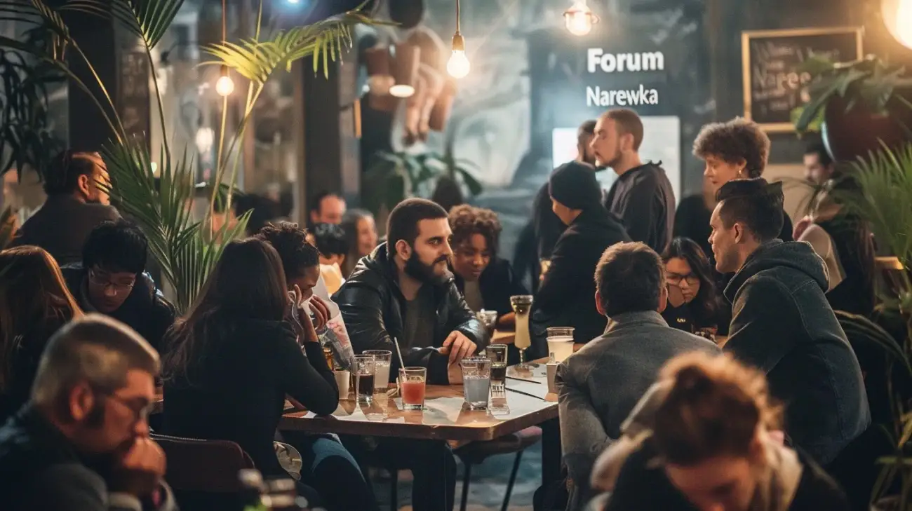 Zdjęcie Forum Narewka - miejsce spotkań i dyskusji mieszkańców