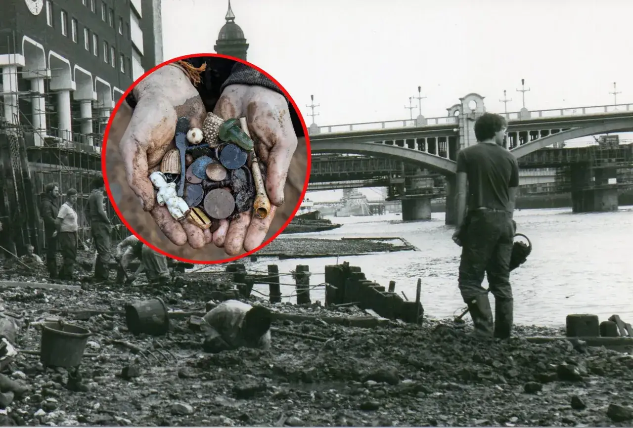 Wielki Smr&oacute;d Londyn Tamiza XIX wiek