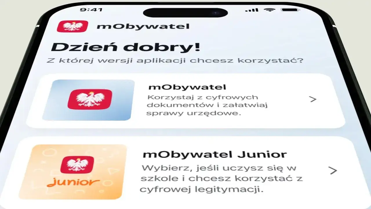 Aplikacja mObywatel oferuje wersję Junior dla niepełnoletnich, umożliwiając im korzystanie z cyfrowej legitymacji.