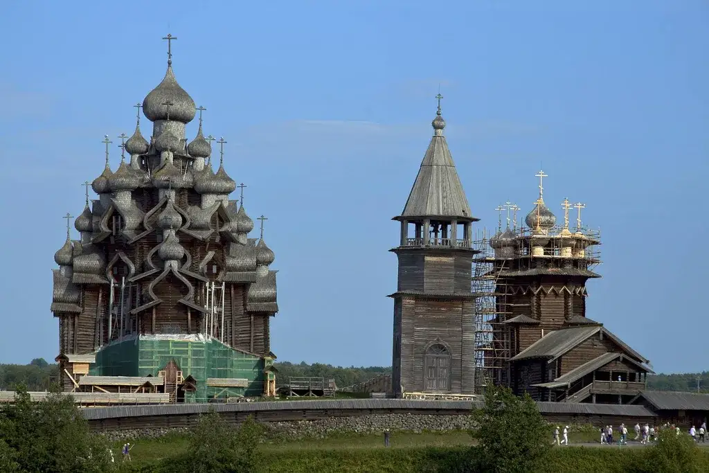Wyspa Kiży cerkiew drewniana UNESCO
