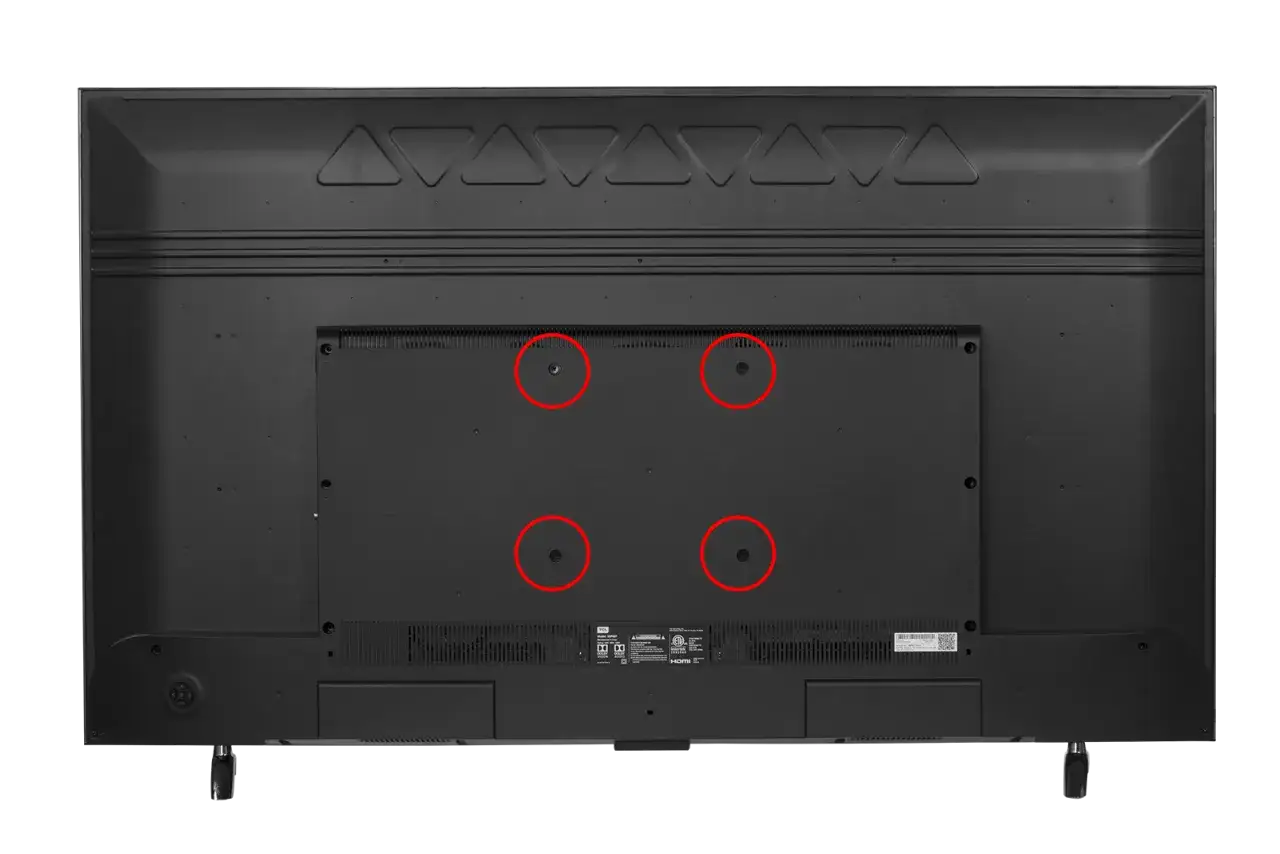 TCL TV VESA standard measurements