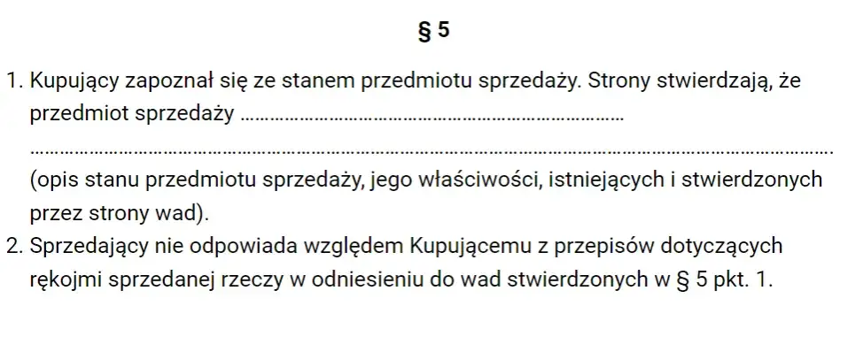 paragraf prawo nieruchomości wykluczenie