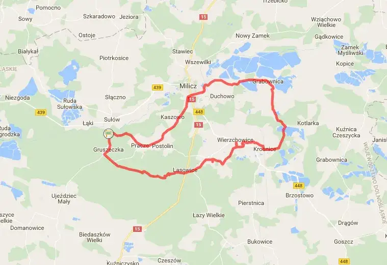 Trasy rowerowe Dolina Baryczy