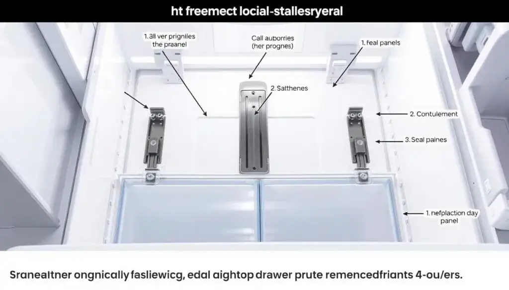 Prawidłowy montaż szuflady lod&oacute;wka Samsung