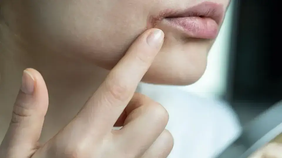 Objawy niedoboru witaminy B2 zajady język skóra oczy