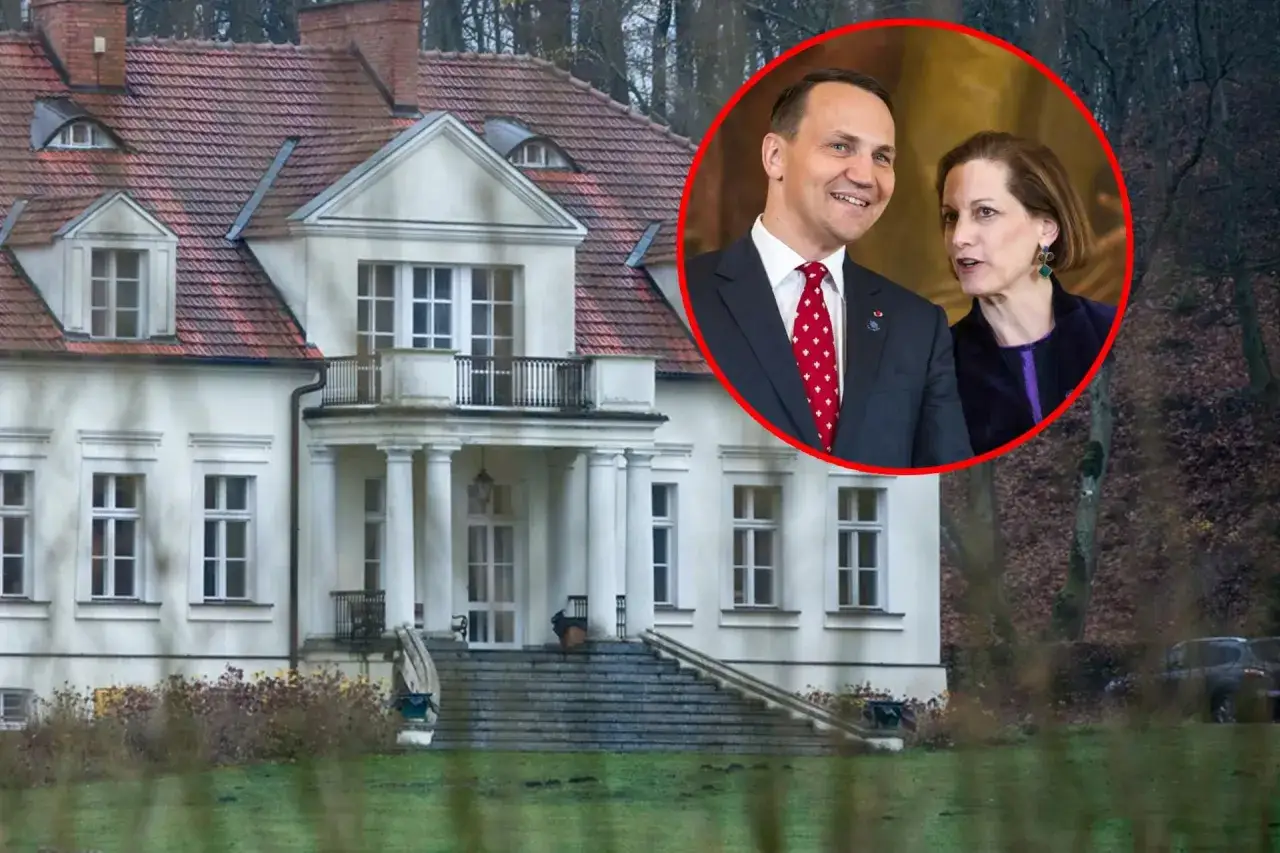 Radosław Sikorski Anne Applebaum Chobielin