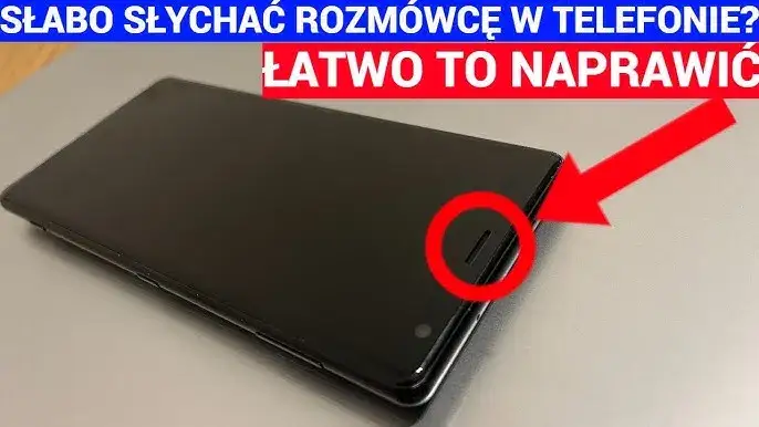 Czyszczenie głośnika telefonu