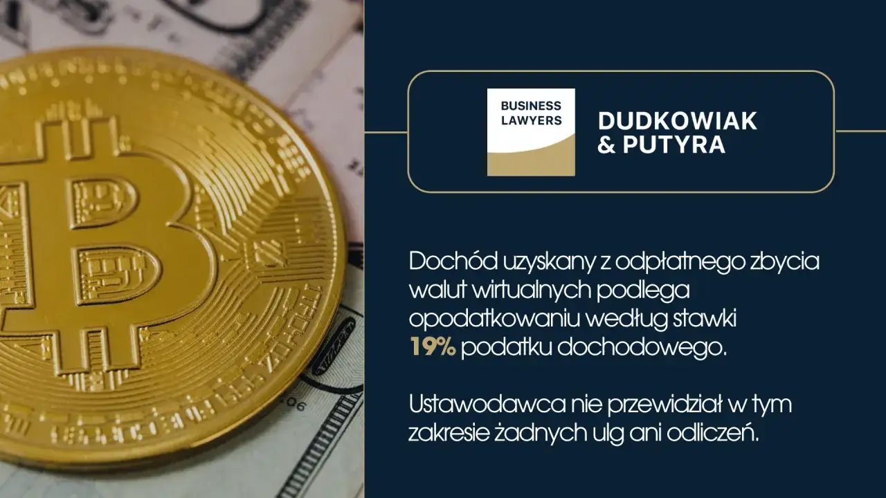 Złoty Bitcoin na tle banknotów. Dowiedz się, jak zacząć zarabiać na kryptowalutach i jakie podatki Cię czekają.