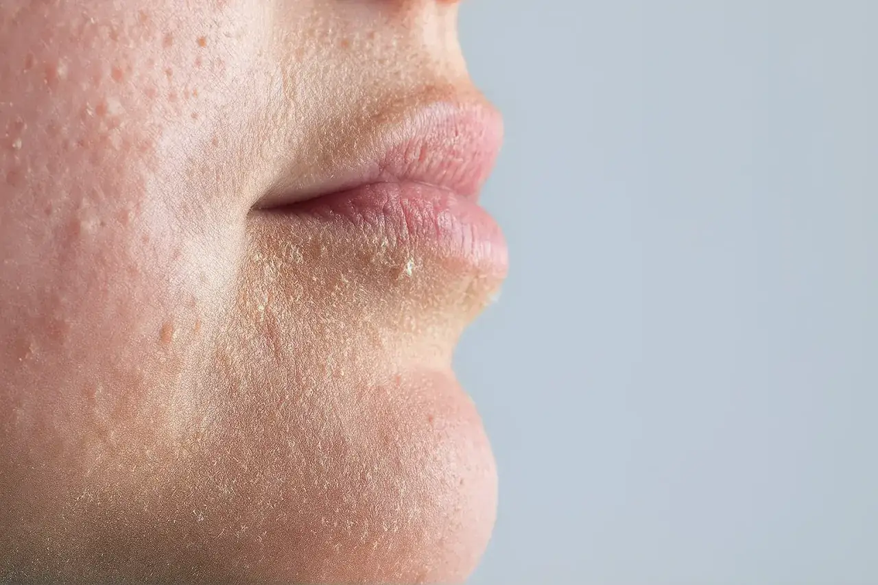 uszkodzona bariera hydrolipidowa sk&oacute;ra sucha trądzik