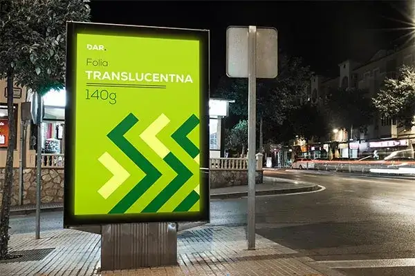 Zdjęcie Jak druk na folii translucentnej może odmienić twoje reklamy?