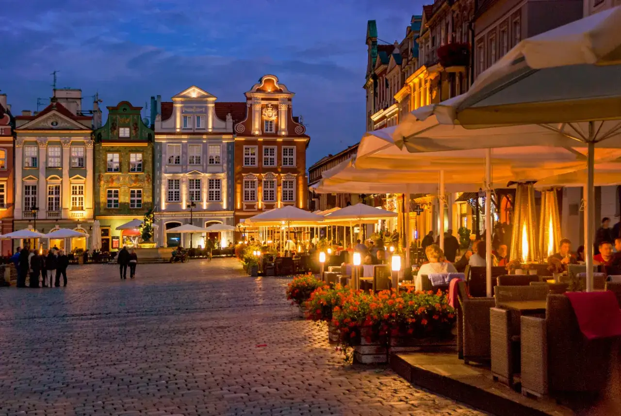 Stary Rynek Poznań restauracje