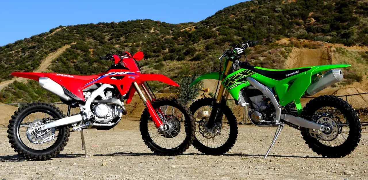 Porównanie motocykli crossowych 450cc