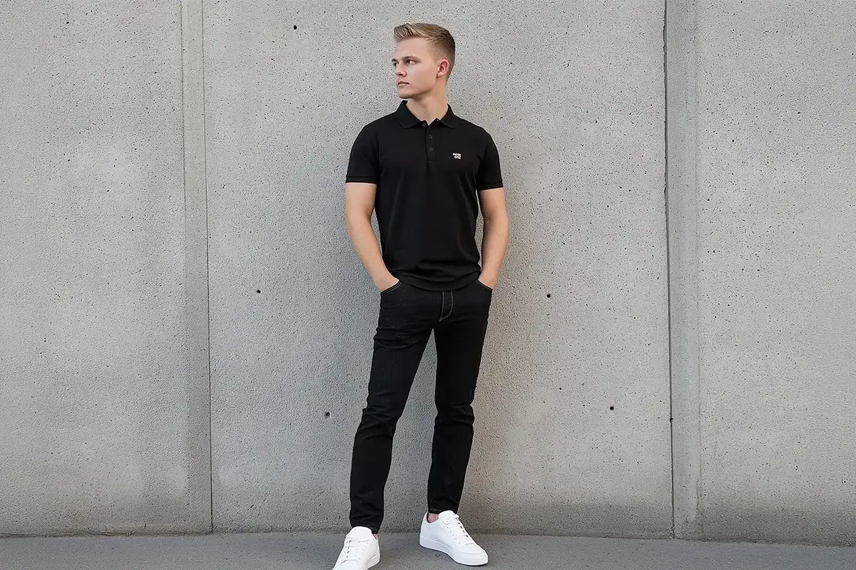 koszulka polo w spodniach czy na wierzchu dylemat