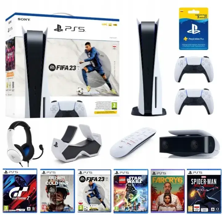popularne akcesoria PS5