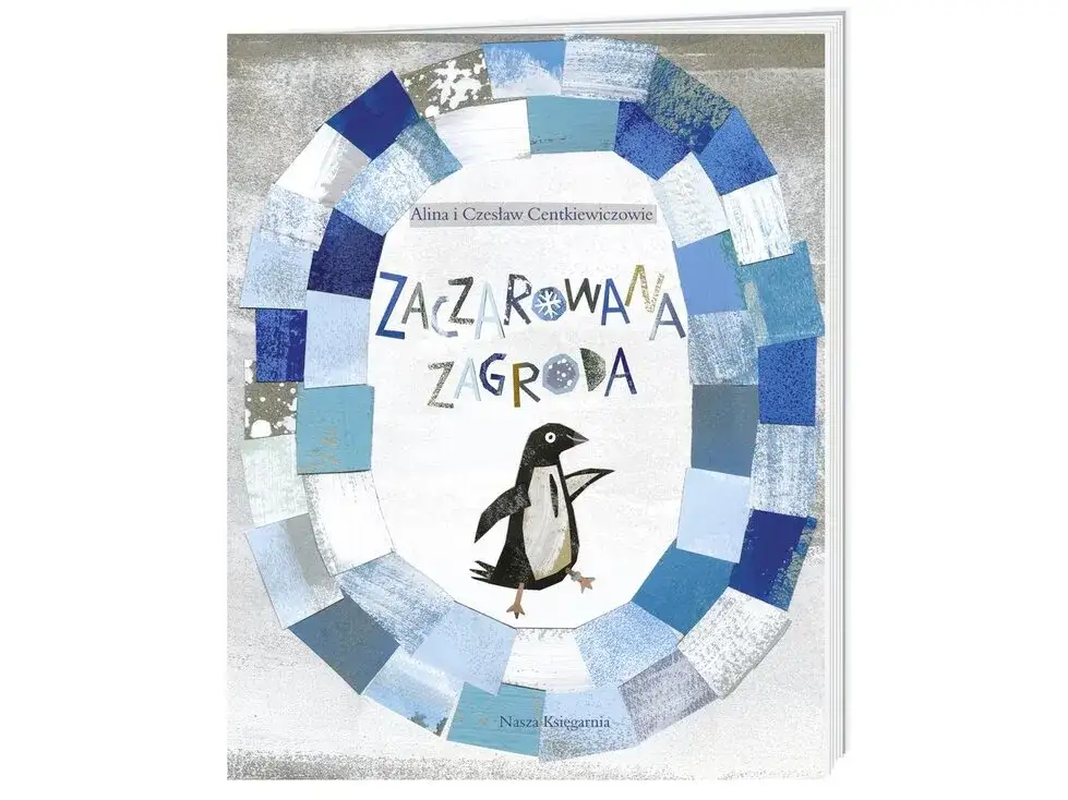 Zaczarowana zagroda okładka książki pingwiny
