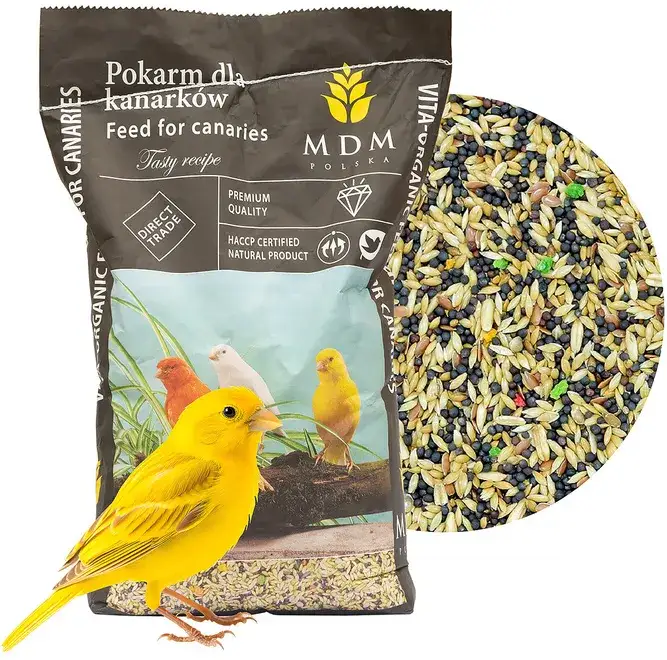r&oacute;żne nasiona dla kanarka