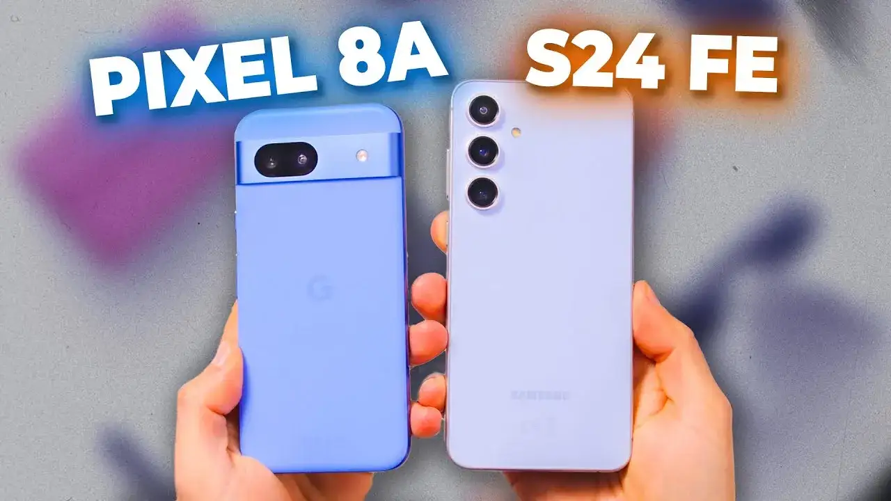 google pixel 8a samsung galaxy s24 fe por&oacute;wnanie aparat&oacute;w