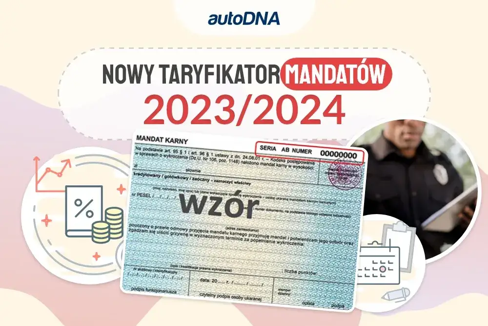 taryfikator mandat&oacute;w za przekroczenie prędkości 2024