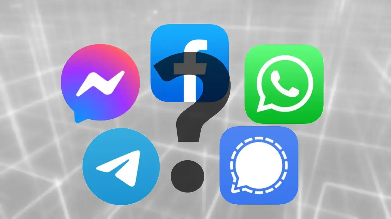 Szukasz jaka aplikacja zamiast WhatsApp? Zobacz ikony Messengera, Facebooka, Telegrama, Signal i WhatsApp.