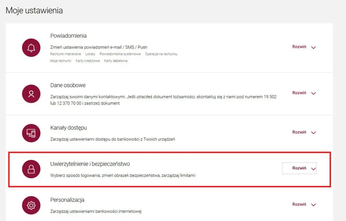 Alior Mobile zarządzanie limitami karty debetowej