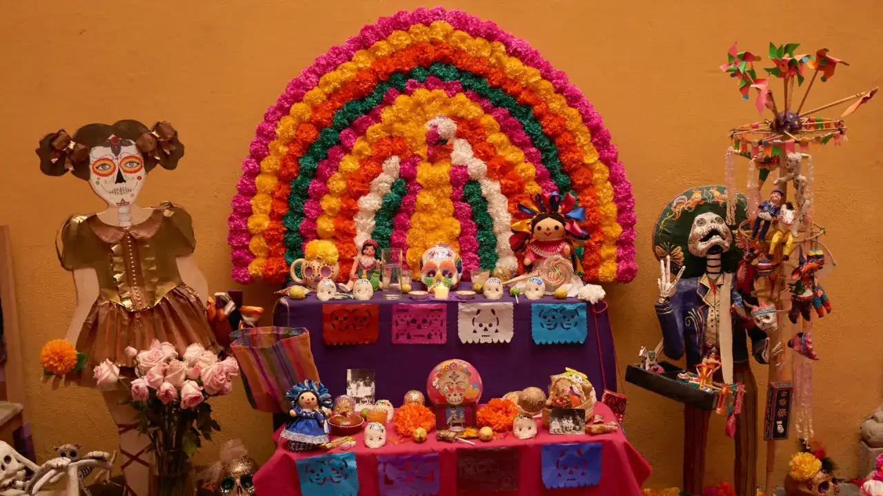 meksykańskie ofrendas dia de los muertos