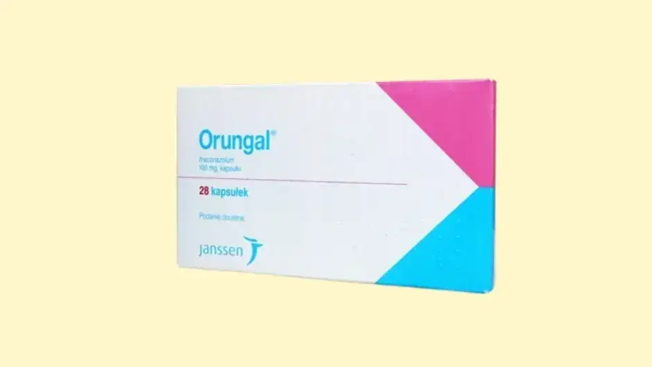 Opakowanie leku Orungal kapsułki