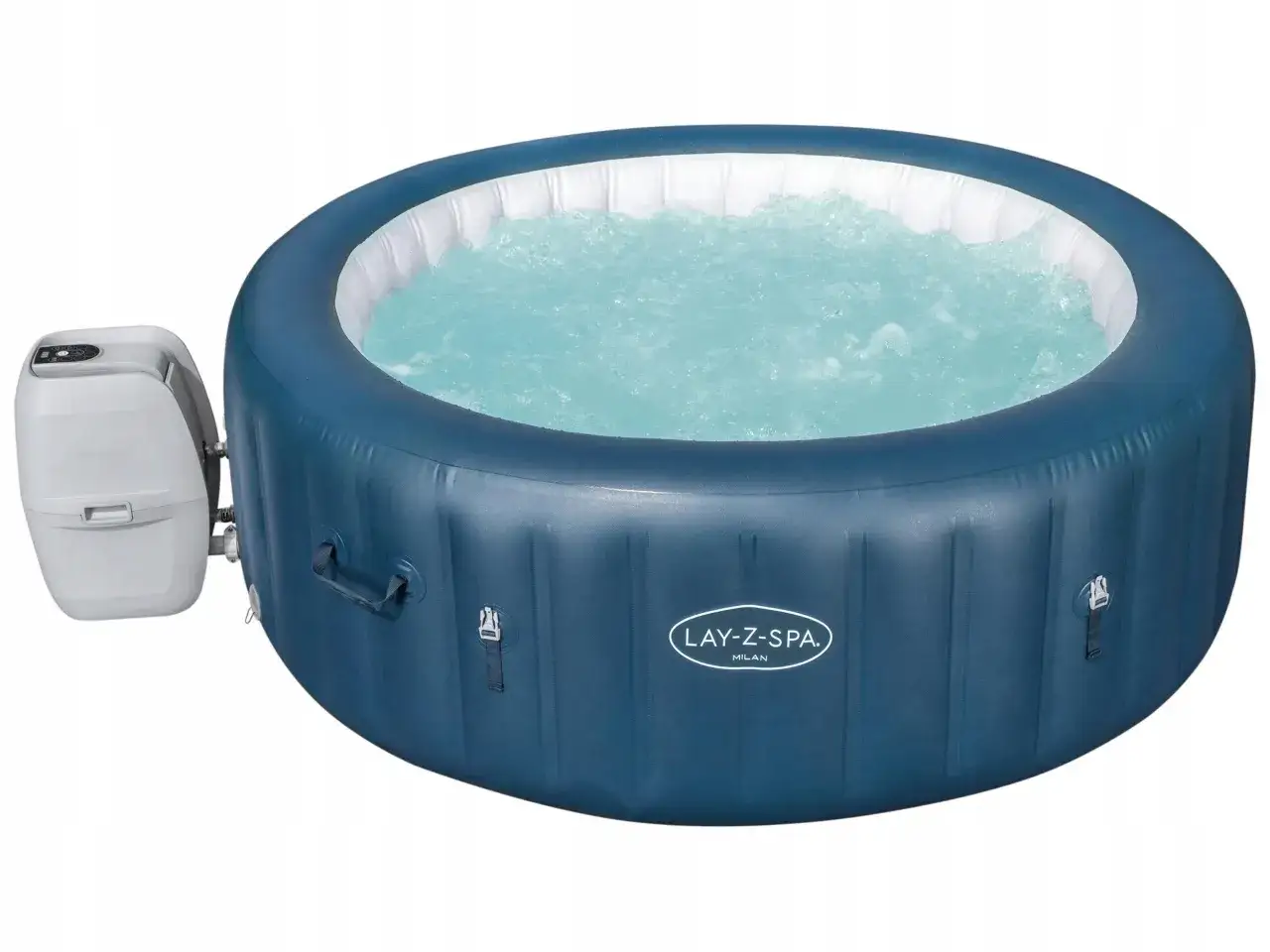 Lay-Z-Spa Milan jacuzzi z aplikacją