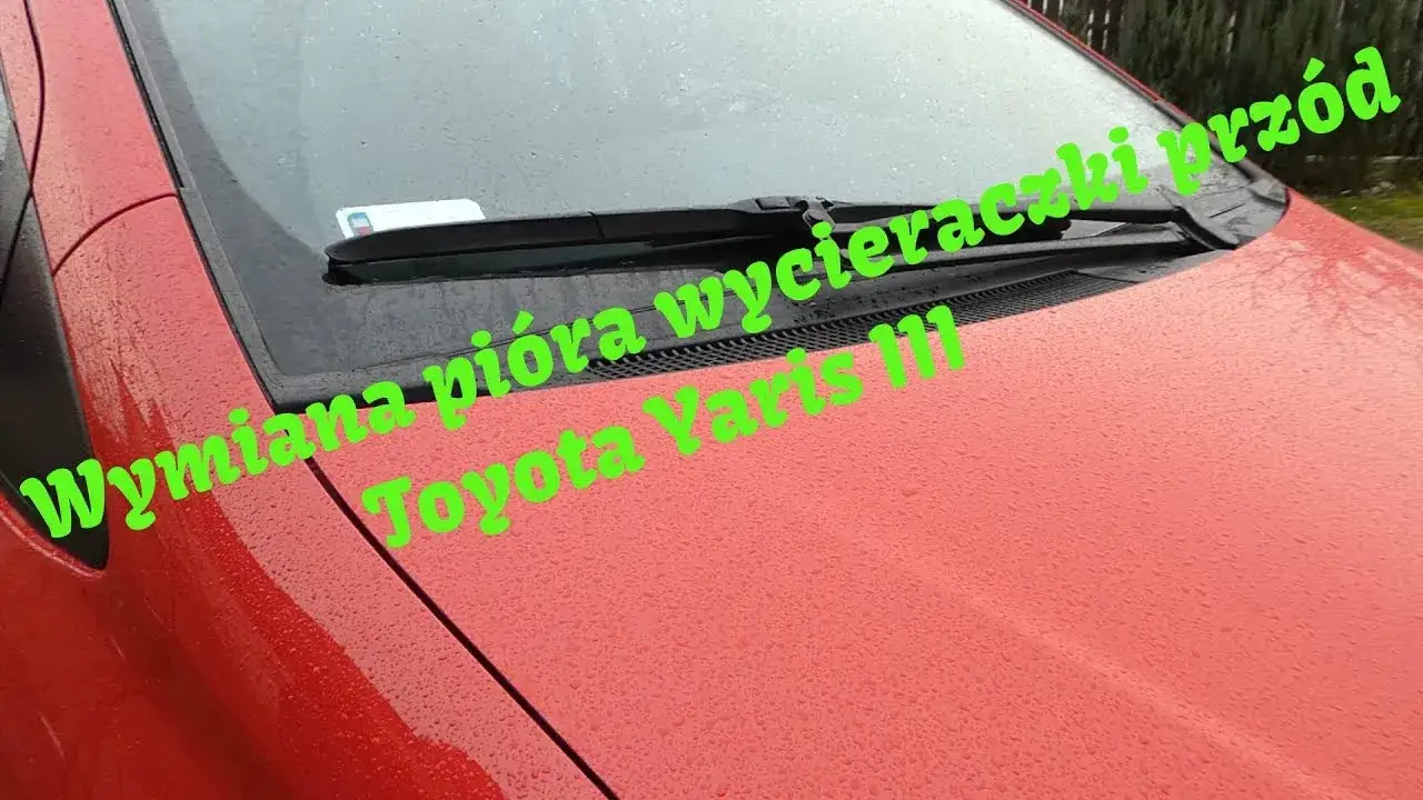 Zdjęcie Jak włączyć wycieraczki w Toyota Yaris - proste kroki i porady