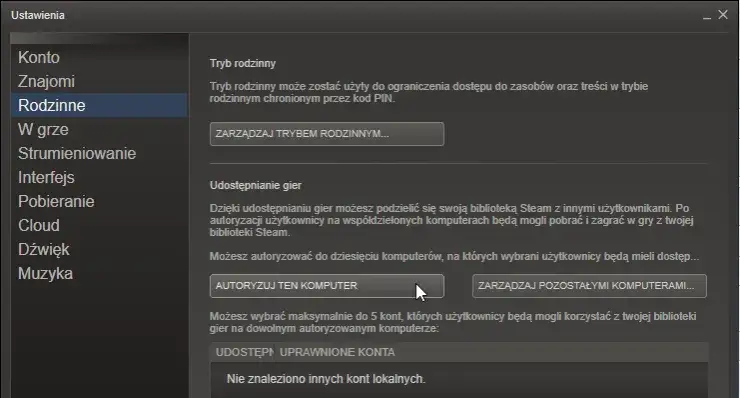 Zdjęcie Jak autoryzować komputer Steam i uniknąć problem&oacute;w z biblioteką gier